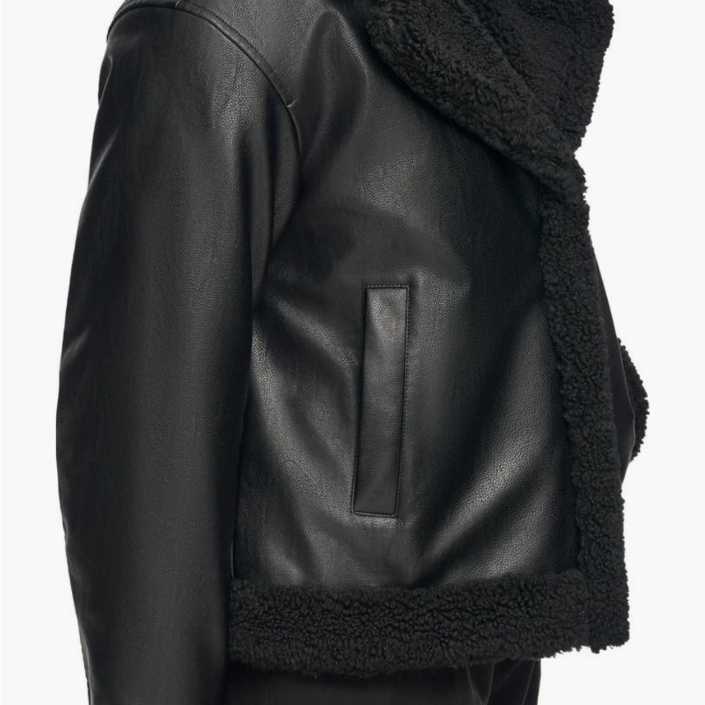 Levi’s Faux Leather Jacket - Picture 6 of 13
